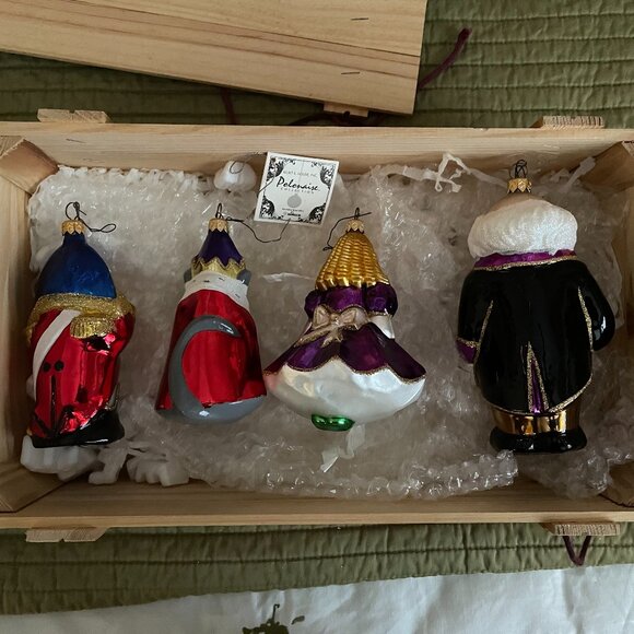 Polonaise Kurt S. Adler Nutcracker Suite Christmas Glass Ornament set - Picture 2 of 13